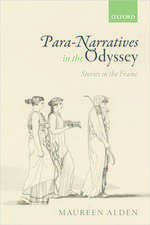 Para-Narratives in the Odyssey: Stories in the Frame