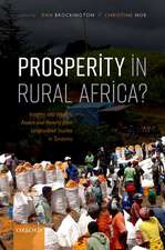 Prosperity in Rural Africa?: Insights into Wealth, Assets, and Poverty from Longitudinal Studies in Tanzania