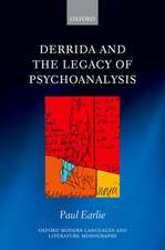 Derrida and the Legacy of Psychoanalysis