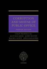 Corruption and Misuse of Public Office