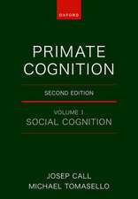 Primate Cognition: Volume 1