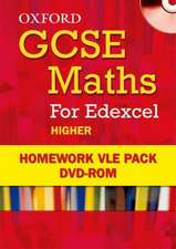 Oxford GCSE Maths for Edexcel Higher Homework VLE Pack