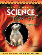 Foundation Science to GCSE