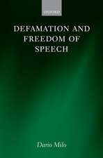 Defamation and Freedom of Speech