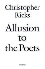 Allusion to the Poets