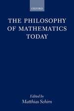 The Philosophy of Mathematics Today