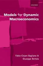 Models for Dynamic Macroeconomics