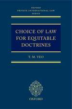 Choice of Law for Equitable Doctrines