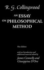 An Essay on Philosophical Method