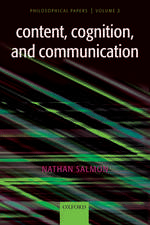 Content, Cognition, and Communication: Philosophical Papers II