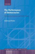 The Performance of Democracies: Political Institutions and Public Policy