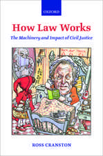 How Law Works: The Machinery and Impact of Civil Justice