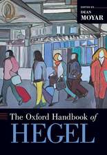 The Oxford Handbook of Hegel