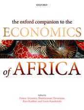 The Oxford Companion to the Economics of Africa