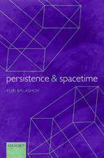 Persistence and Spacetime