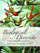 Biological Diversity: Frontiers in Measurement and Assessment