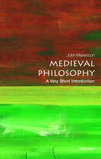 Medieval Philosophy: A Very Short Introduction