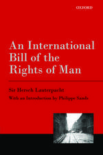 An International Bill of the Rights of Man