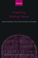 Dissolving Binding Theory