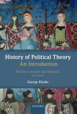 History of Political Theory: An Introduction: Volume I: Ancient and Medieval