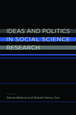 Ideas and Politics in Social Science Research