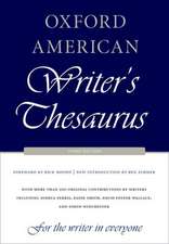 Oxford American Writer's Thesaurus