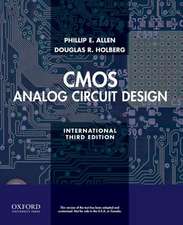 CMOS Analog Circuit Design