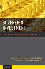 Sovereign Investment: Concerns and Policy Reactions