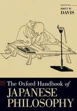 The Oxford Handbook of Japanese Philosophy