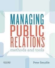 Managing Public Relations