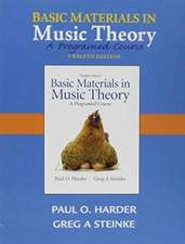 Audio CD for Basic Materials in Music Theory