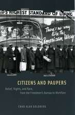 Citizens and Paupers: Relief, Rights, and Race, from the Freedmen's Bureau to Workfare