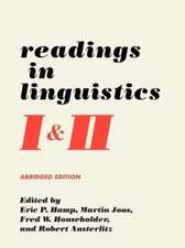 Readings in Linguistics I & II