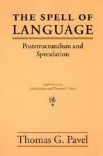 The Spell of Language: Poststructuralism and Speculation