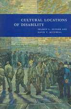 Cultural Locations of Disability