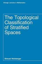 The Topological Classification of Stratified Spaces