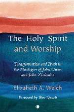 Holy Spirit and Worship