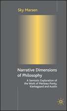 Narrative Dimensions of Philosophy