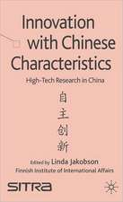 Innovation with Chinese Characteristics: High-Tech Research in China