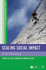 Scaling Social Impact: New Thinking