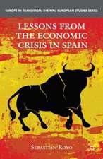 Lessons from the Economic Crisis in Spain