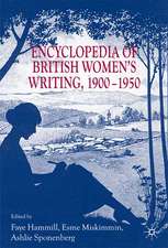 Encyclopedia of British Women’s Writing 1900–1950