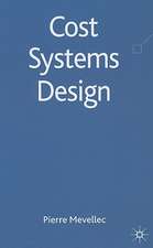 Cost Systems Design