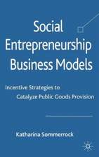 Social Entrepreneurship Business Models