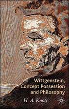 Wittgenstein, Concept Possession and Philosophy: A Dialogue