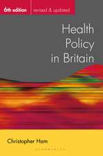 Health Policy in Britain