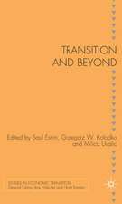 Transition and Beyond