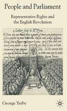 People and Parliament: Representative Rights and the English Revolution