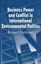 Business Power and Conflict in International Environmental Politics