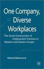 One Company, Diverse Workplaces: The Social Construction of Employment Practices in Western and Eastern Europe